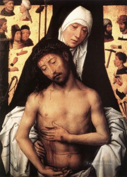 Hans Memling Painting - The Virgin Showing the Man of Sorrows 1475or 1479 Netherlandish Hans Memling